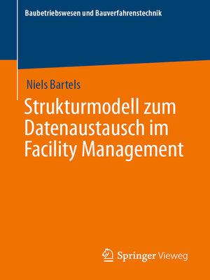 cover image of Strukturmodell zum Datenaustausch im Facility Management